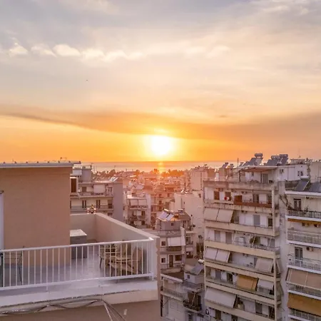 Pnoè Loft - Modern Penthouse&stunning View Appartement Patras
